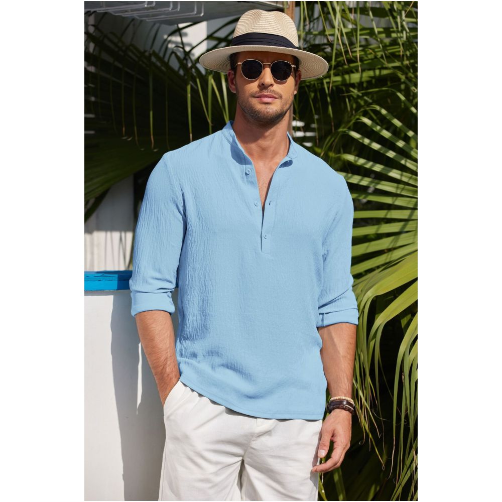Noblé Resort Shirt – entspannte Eleganz für sonnige Tage
