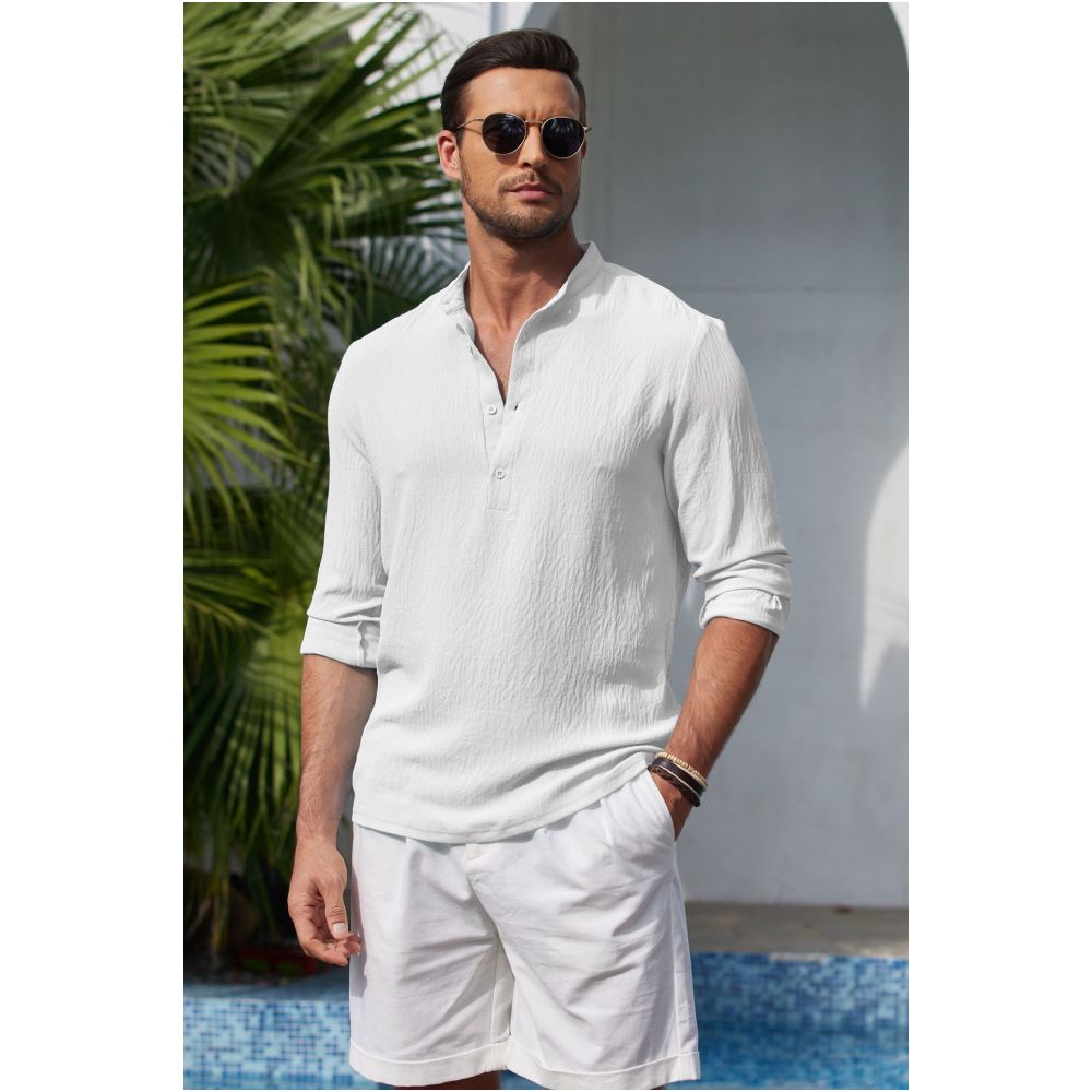 Noblé Resort Shirt – entspannte Eleganz für sonnige Tage