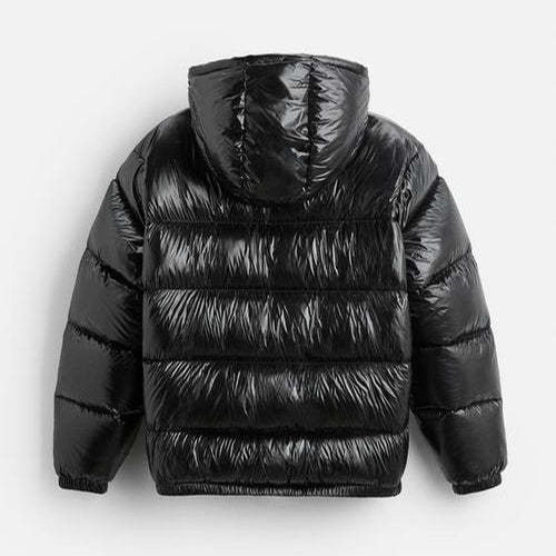 Pufferjacke Herren Schwarz